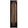 Gallery Collection Amber Glass Energy Efficient Wall Sconce