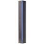 Gallery Small Sconce - Oil Rubbed Bronze - Blue Glass