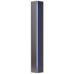 Gallery Small Sconce - Oil Rubbed Bronze - Blue Glass