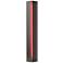 Gallery Small Sconce - Oil Rubbed Bronze - Red Glass