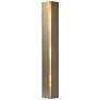 Gallery Small Sconce - Soft Gold Finish - Ivory Art Glass