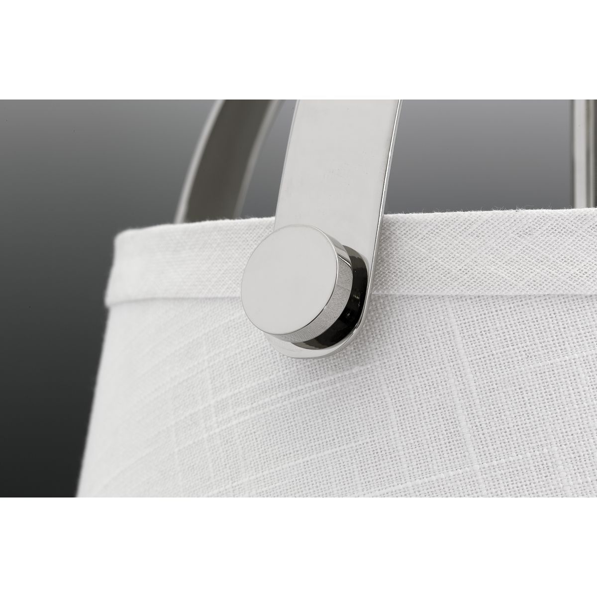 Thumbnail3 of Galley Collection Three-Light Linen Shade Pendant Light more views