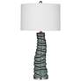 Gallie 31" Modern Styled Blue Table Lamp