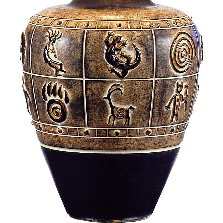 Image 3 Gallinas Rustic Vase 29" High Southwest Western Style Table Lamp more views