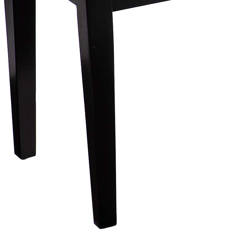 Image 4 Gallocano Black and Natural Seagrass Bench more views