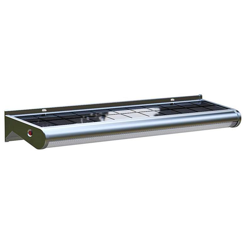 Image 7 Galt 23 1/2" Wide Gray Solar LED Wall Wash Flood Light more views