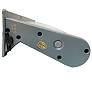 3_Galt 23 1/2" Wide Gray Solar Powered LED Wall Wash Flood Light more views