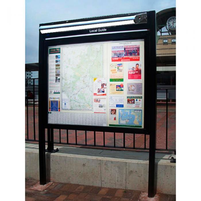 Galt 23 1/2" Wide Gray Solar Powered LED Wall Wash Flood Light