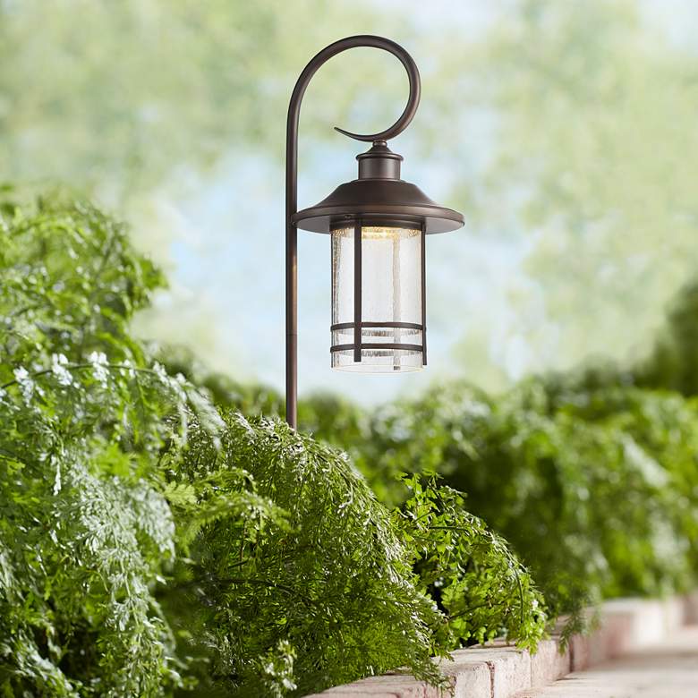 Image 1 Galt 28" High Oil-Rubbed Bronze LED Landscape Path Light