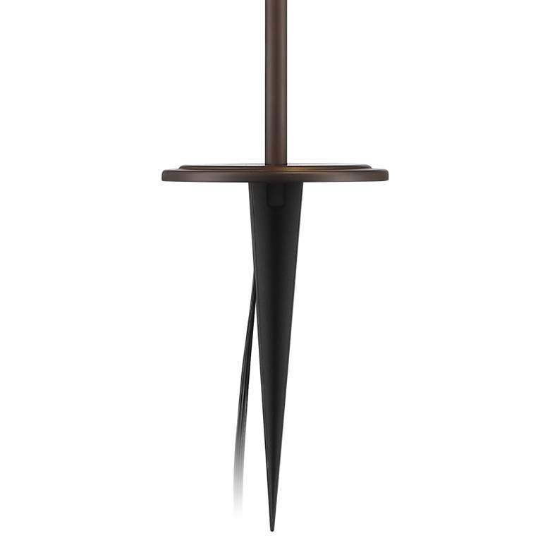 Image 3 Galt 28 inch High Oil-Rubbed Bronze LED Path Lights Set of 2 more views