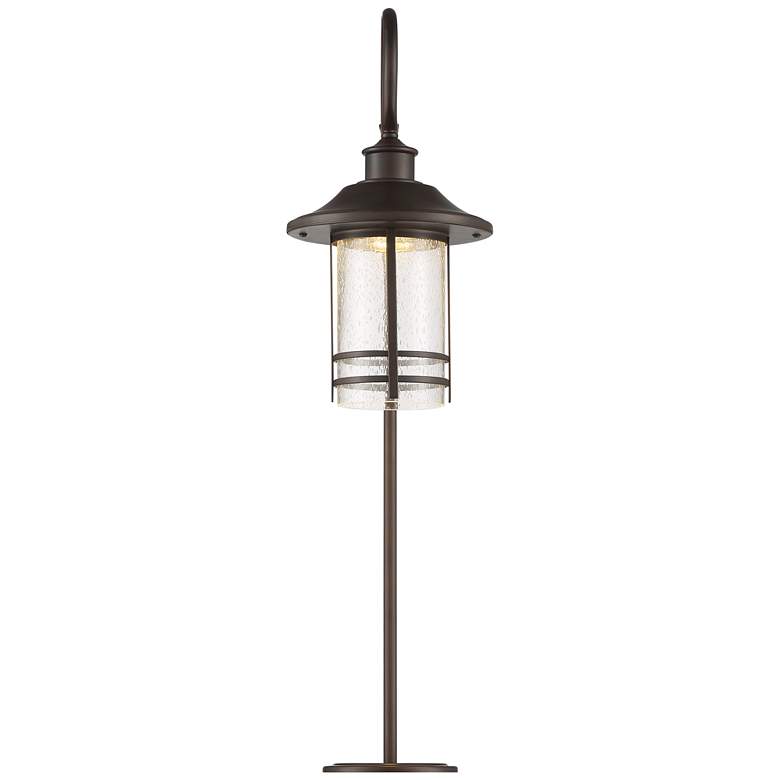 Image 4 Galt 28 inch High Oil-Rubbed Bronze LED Path Lights Set of 2 more views
