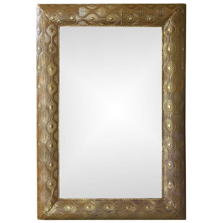 Image 1 Galvanized Gold Mirror Mirror