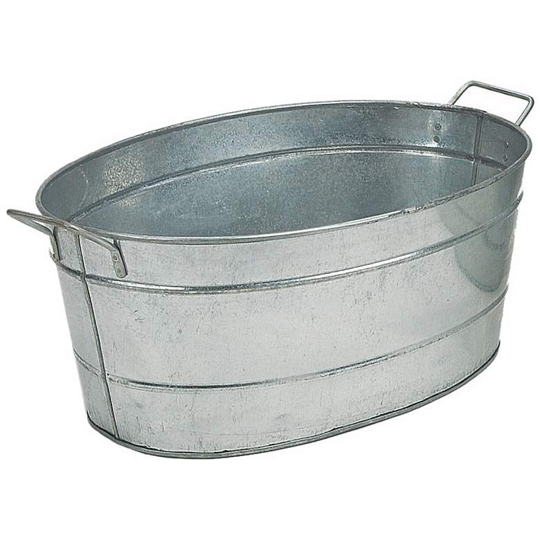 Image 1 Galvanized Steel Tub