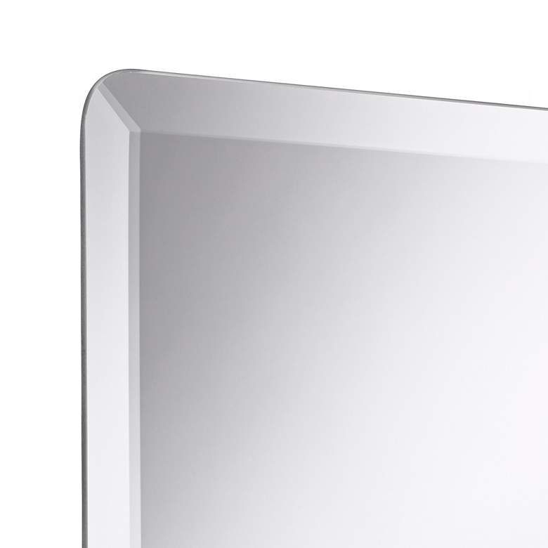 Image 3 Galvin 24" x 36" Modern Frameless Beveled Wall Mirror more views