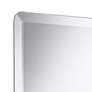 3_Galvin 24" x 36" Modern Frameless Beveled Wall Mirror more views