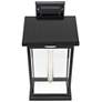2_Gama Sonic 14 1/2" High Modern Farmhouse Solar Powered Wall Light more views
