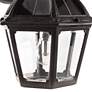 5_Gama Sonic Polaris 12" High Black Solar-Powered LED Outdoor Wall Light more views