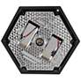 5_Gama Sonic Victorian Morph 21" High Black Solar LED Outdoor Wall Light more views