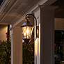 7_Gama Sonic Victorian Morph 21" High Black Solar LED Outdoor Wall Light more views