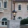 6_Gama Sonic Windsor 20" Black Solar LED Dusk to Dawn Outdoor Light more views
