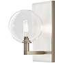 1_Gambit 9" High Satin Nickel LED Wall Sconce