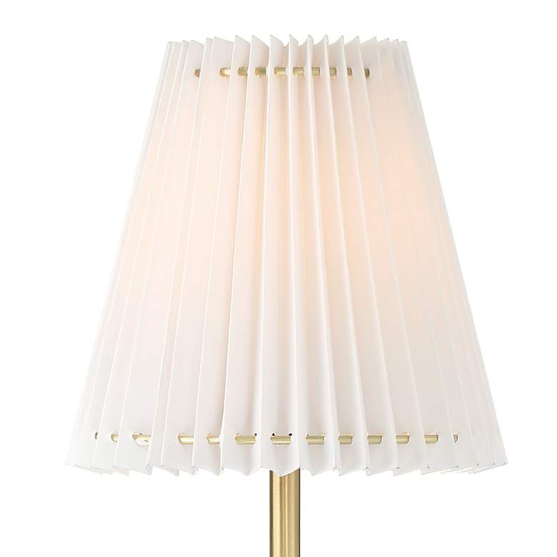 Image 5 Gamma 1 Light Aged Brass Wall Mount more views