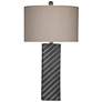 Gannex 28" Modern Styled Gray Table Lamp