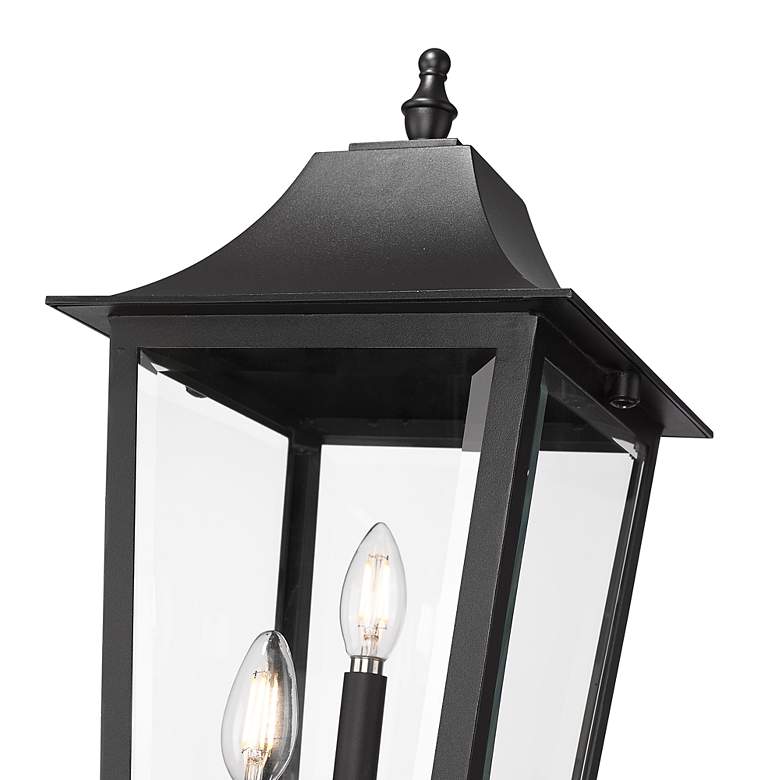Image 6 Gannon 28 3/4" High Black Outdoor Post Light more views