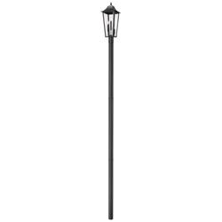 Gannon by Z-Lite Black 10 inch 3 Light Outdoor Post Mount Fixture