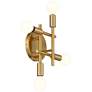 Gansett 10 1/4" High Warm Antique Brass 4-Light Wall Sconce