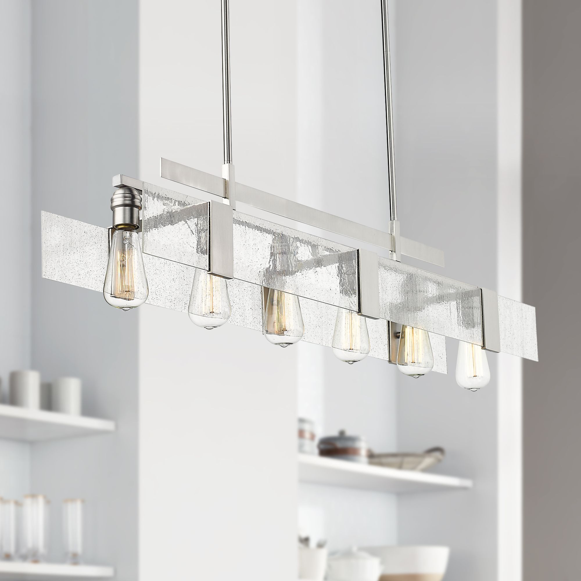 8 light kitchen island pendant