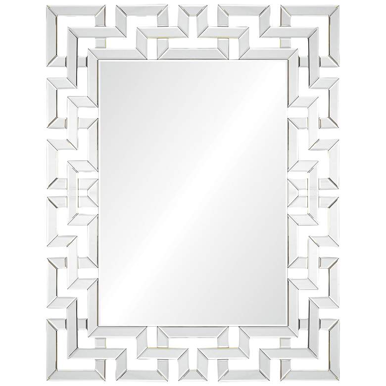 Image 2 Garance Intricate 39 inch x 48 inch Rectangular Wall Mirror
