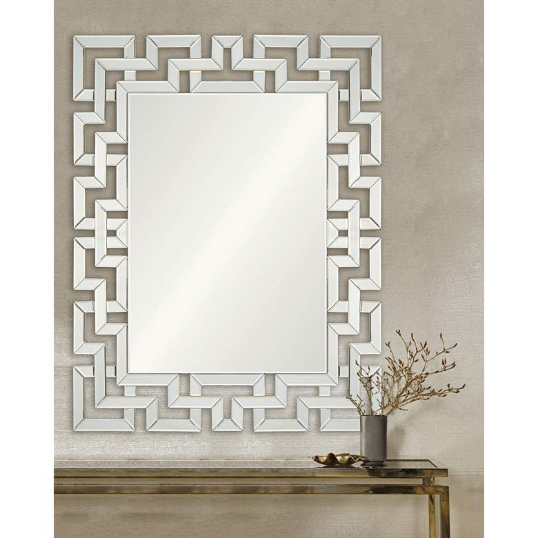 Image 1 Garance Intricate 39" x 48" Rectangular Wall Mirror