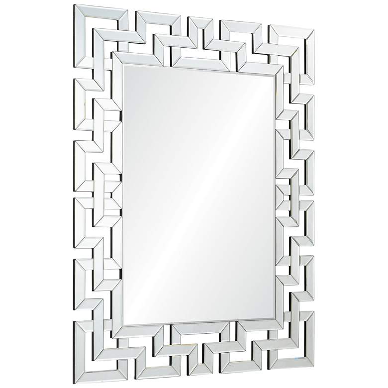 Image 3 Garance Intricate 39 inch x 48 inch Rectangular Wall Mirror more views