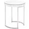 Garbo 20 1/2" Wide Mirrored Luxe End Table