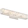 Thumbnail3 of Garcelle Integrated LED Polished Chrome Bath Light more views