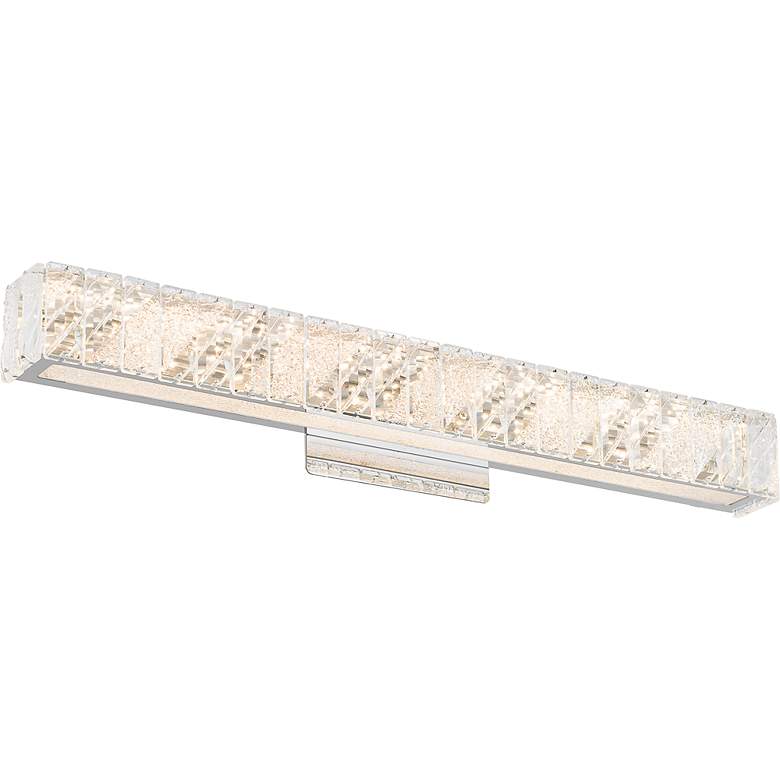 Image 3 Garcelle Integrated LED Polished Chrome Bath Light more views