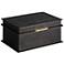Garcia Box - Black - Brass - Large