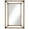 Garcon Bronze 26 1/2" x 38" Rectangular Wall Mirror