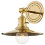 Thumbnail1 of Garden City 1 Light Wall Sconce Ag Brass