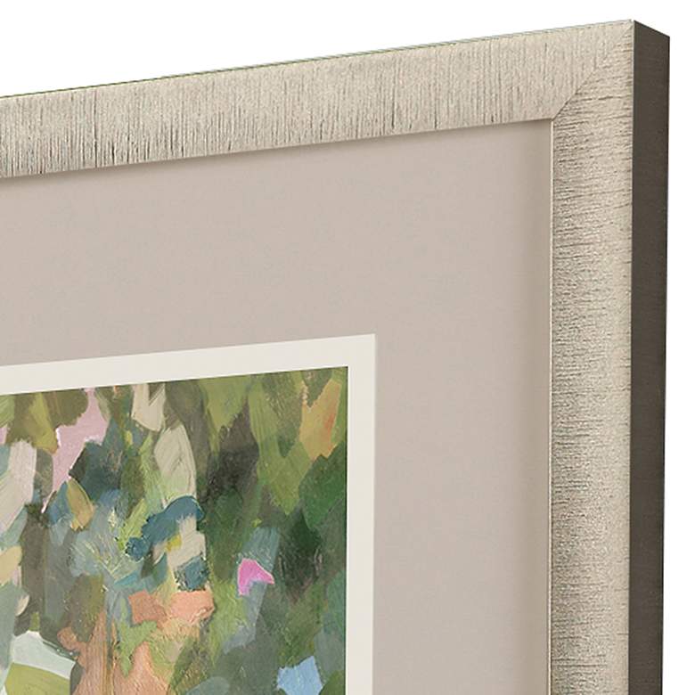 Image 4 Garden Delight - Lane 41" Square Giclee Framed Wall Art more views