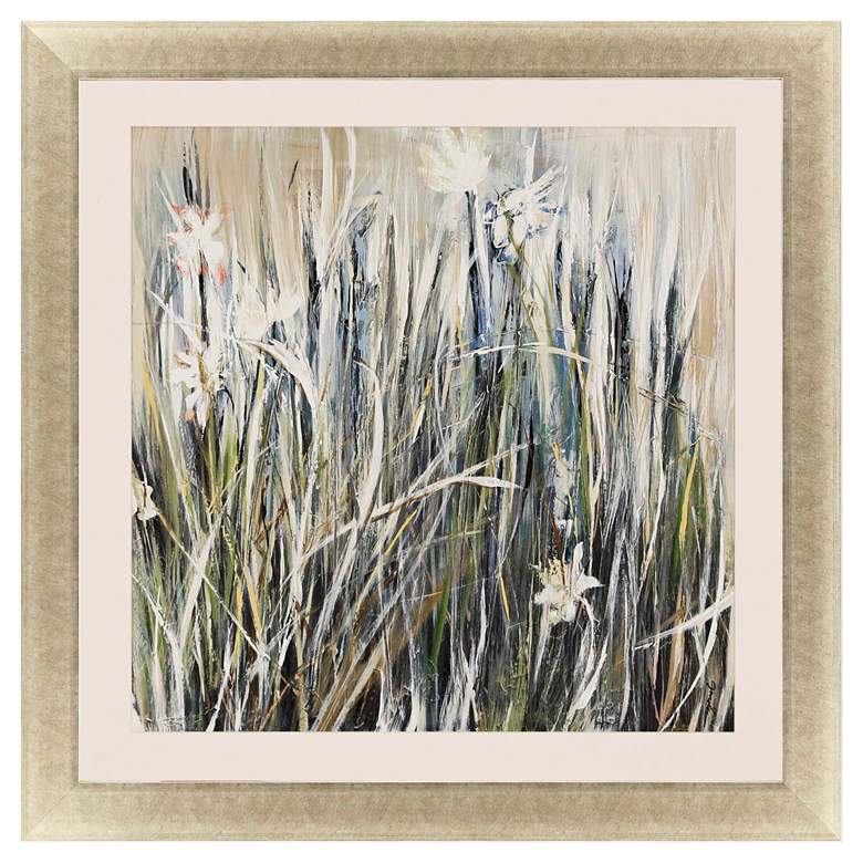 Image 1 Garden Gems 42 inch Square Framed Giclee Wall Art