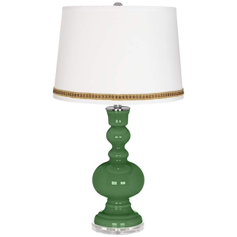 Image 1 Garden Grove Apothecary Table Lamp with Braid Trim