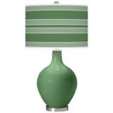 Garden Grove Bold Stripe Ovo Table Lamp