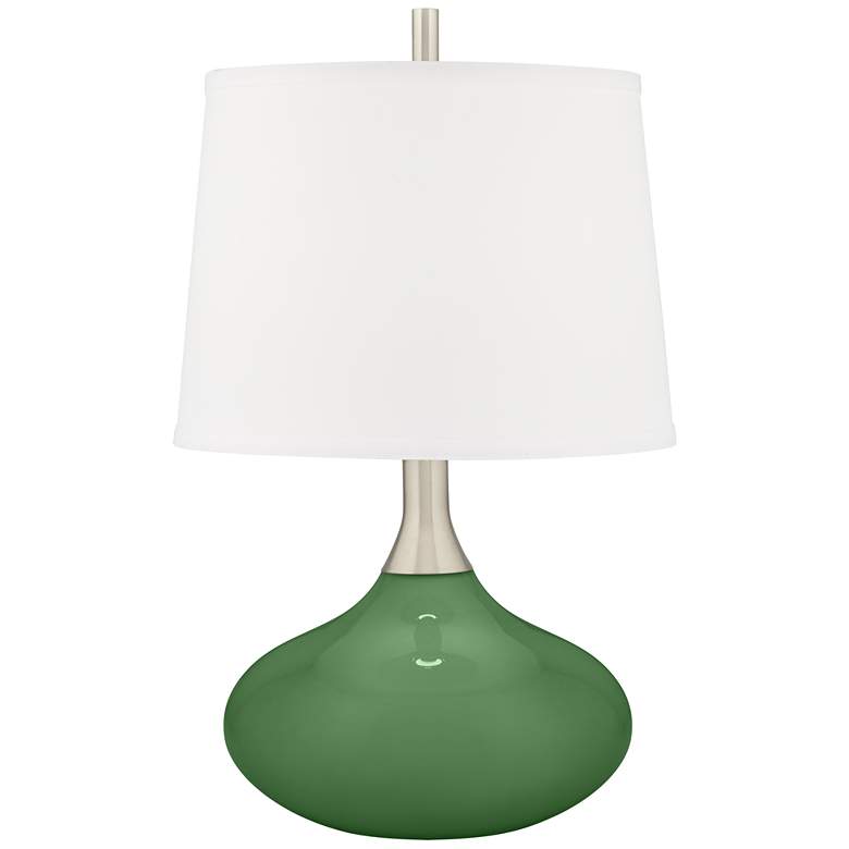 Image 2 Garden Grove Felix Modern Table Lamp with Table Top Dimmer