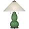 Garden Grove Fulton Table Lamp with Fluted Glass Shade