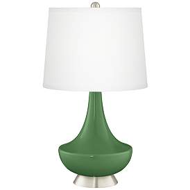 Image2 of Garden Grove Gillan Glass Table Lamp with Dimmer