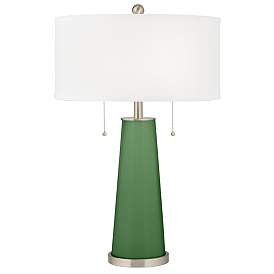 Image2 of Garden Grove Peggy Glass Table Lamp With Dimmer