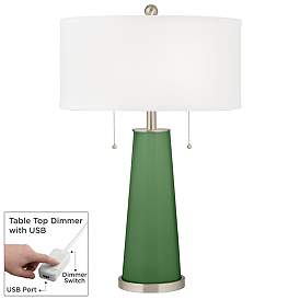 Image1 of Garden Grove Peggy Glass Table Lamp With Dimmer