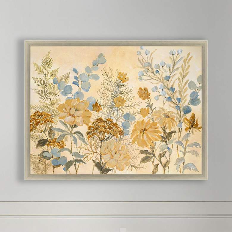 Image 1 Garden Moment 51"W x 39"H Framed Art